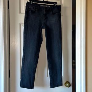 American Eagle Outfitters Black Straight Leg Jeans